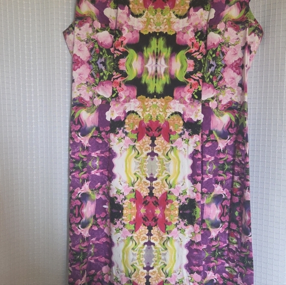 The MAGGY LONDON Sheath Dress in Size 14 Great For Easter - Picture 2 of 7